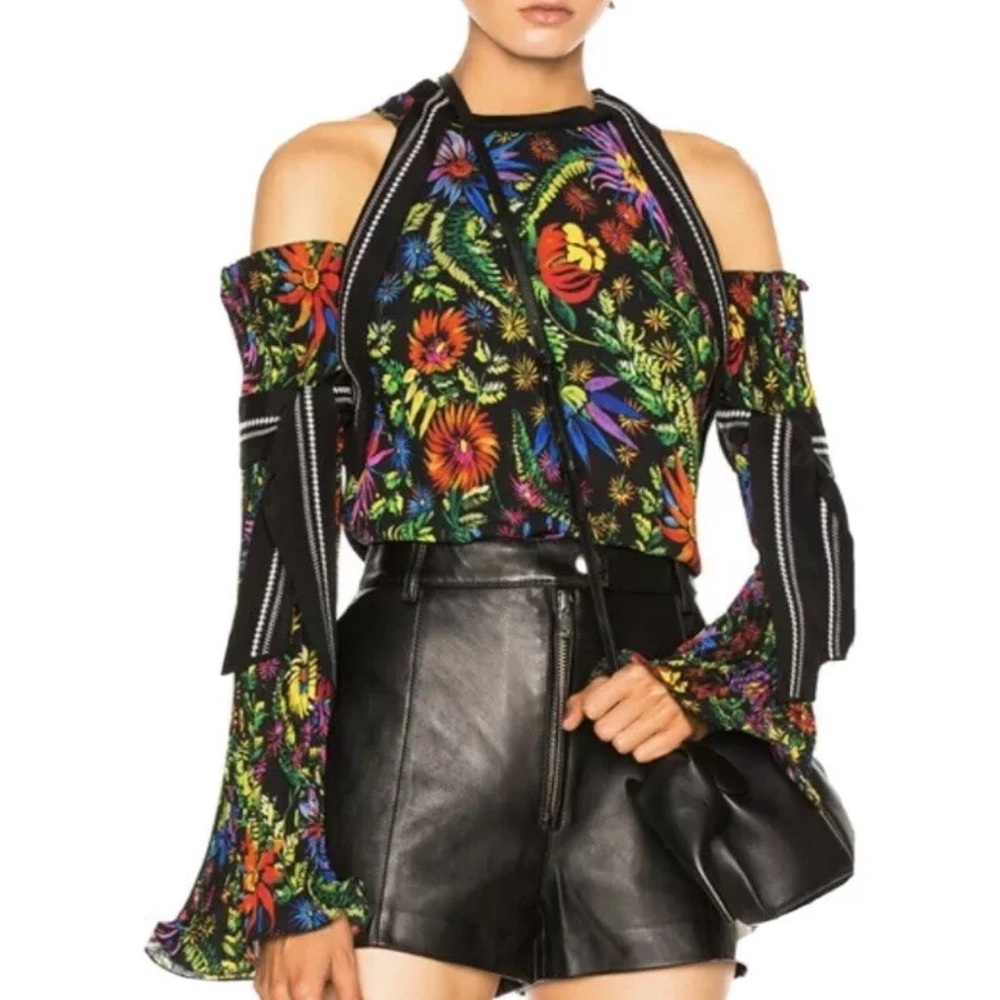 3.1 Phillip Lim Multicolor Floral Blouse